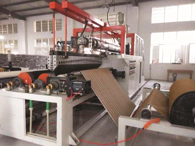 PVC and carpet compound foot pad production line.