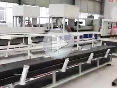 PVC porous communication pipe production line